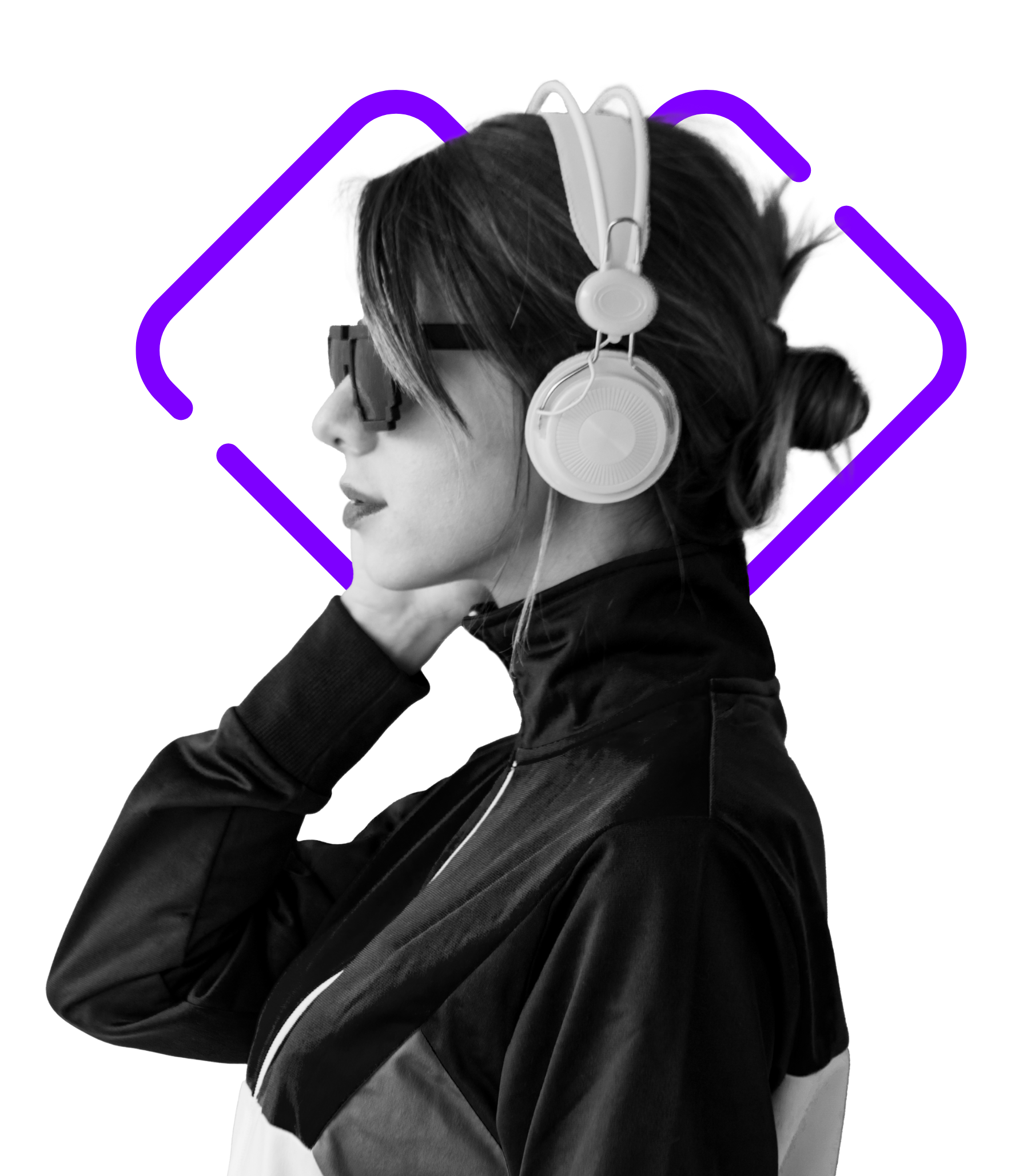 Artist with Headphones