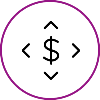A dollar sign, representing collaborator splits