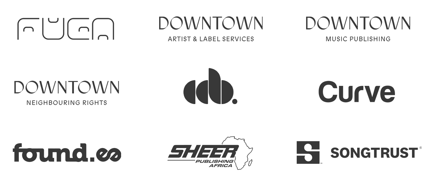 Downtown Music Holdings affiliation logos